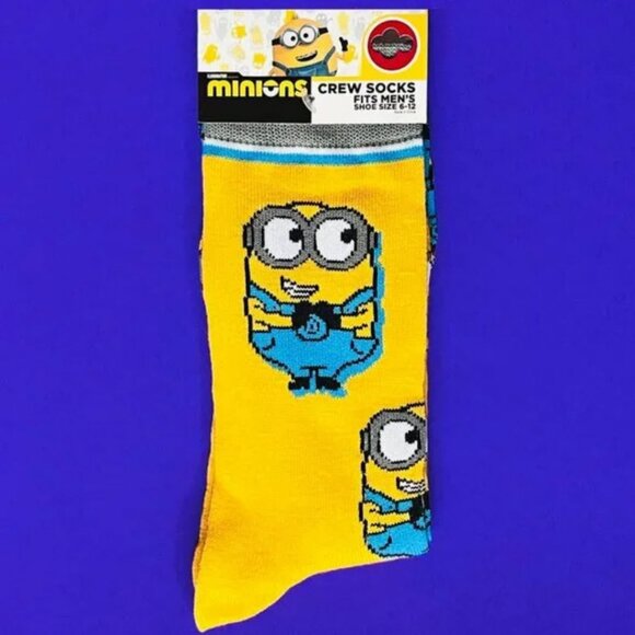 Other - *3/$15* Mens Minions Socks